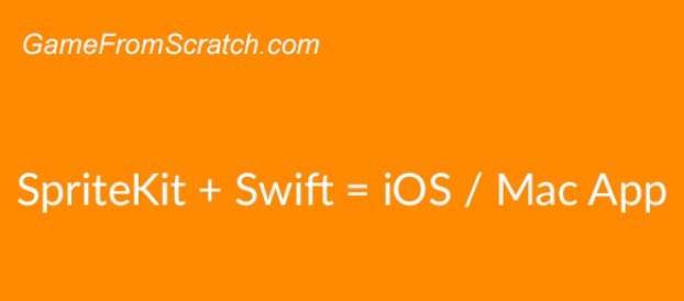 Building a simple iOS/Mac OS App with Swift and SpriteKit